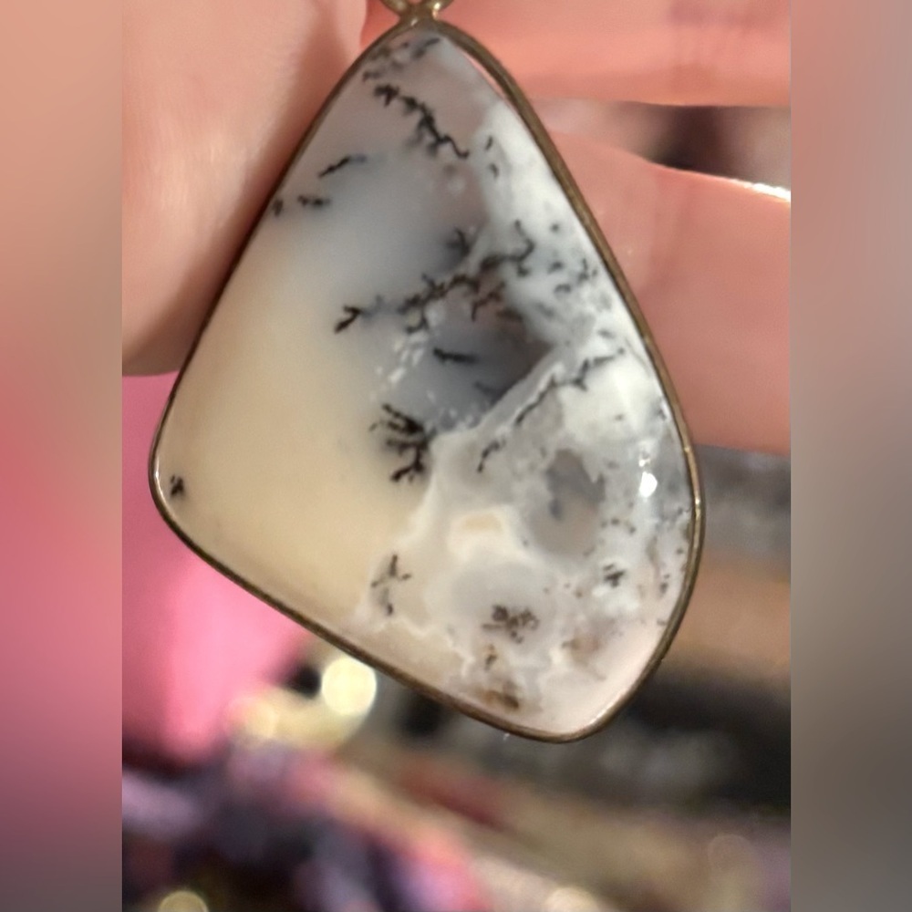 Dendritic Agate Necklace!🤩